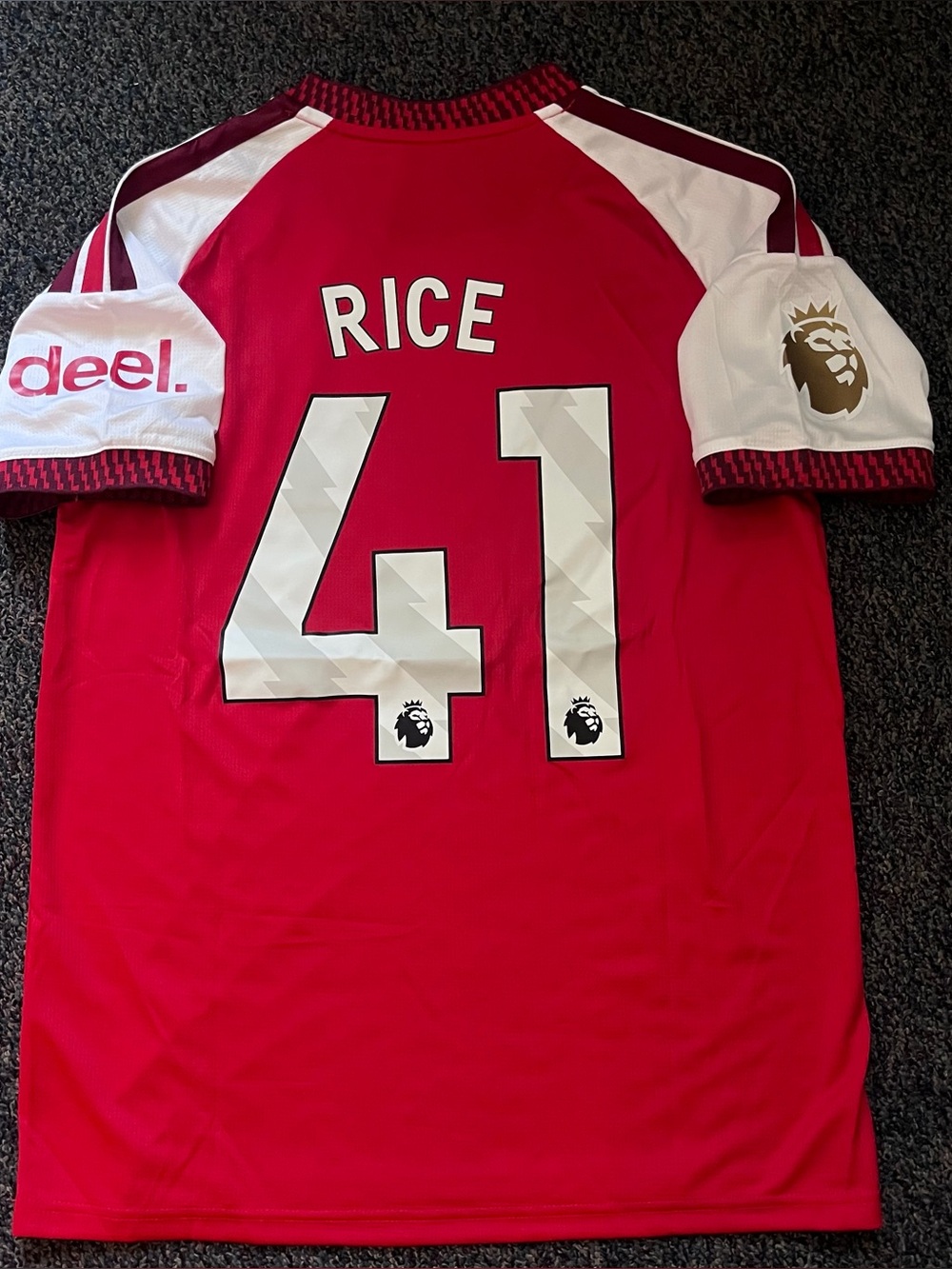 RICE 41 ARSENAL 26/27 HOME JERSEY (M)